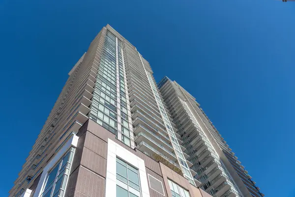 Torres Condominio Centro Calgary Alberta — Foto de Stock