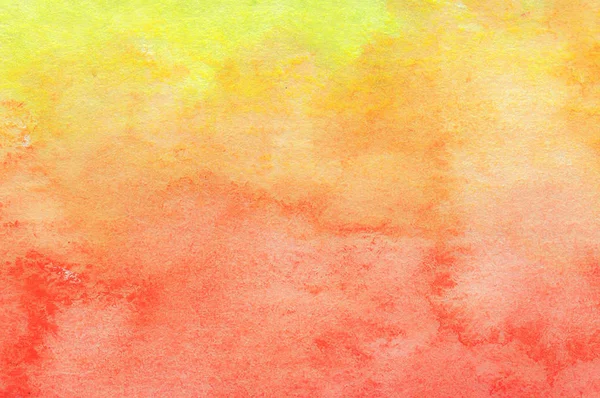 Arancione Astratto Acquerello Texture Sfondo — Foto Stock