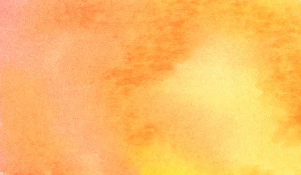 Orange Abstrait Aquarelle Texture Fond — Photo