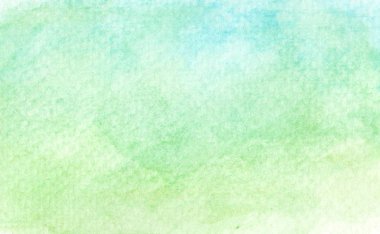 Yeşil soyut suluboya dokusu arkaplanı.