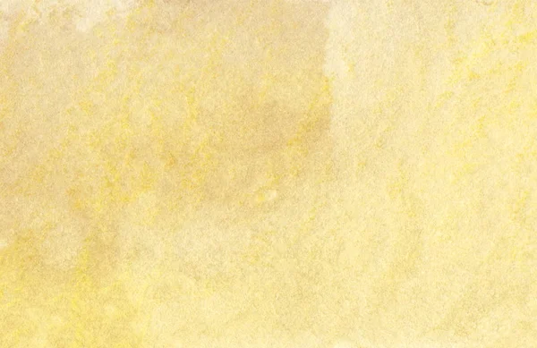 Amarelo Abstrato Aquarela Textura Fundo — Fotografia de Stock