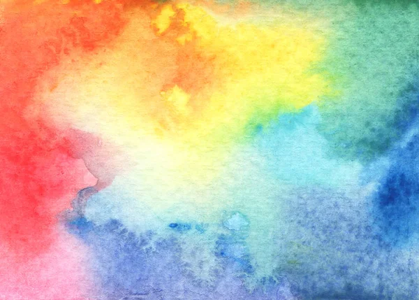 Abstract Bright Watercolor Background Different Hues Shades Textures Watercolor Textured — 스톡 사진