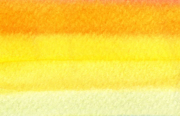 Barevné Oranžové Žluté Akvarelové Pozadí Abstraktní Textura — Stock fotografie