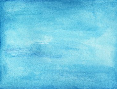 Koyu mavi suluboya arka plan - soyut doku.