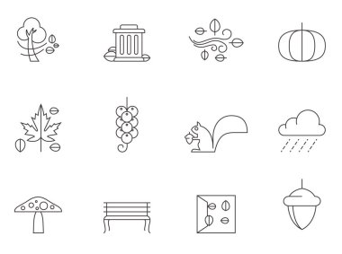 sonbahar Icons set