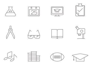 okul simgeler serisi