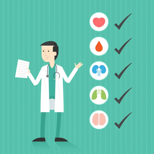 Çeki listesi ile doktor