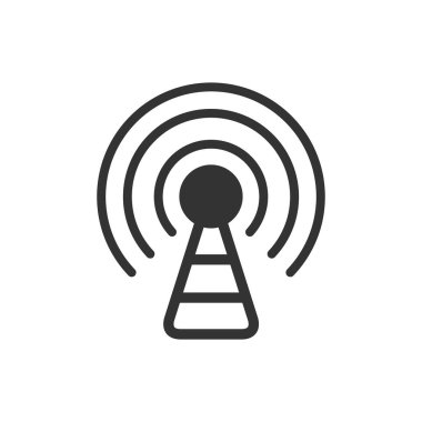 Podcast simge tek gri 