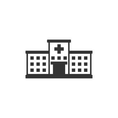 Hastane Binası Simgesi 