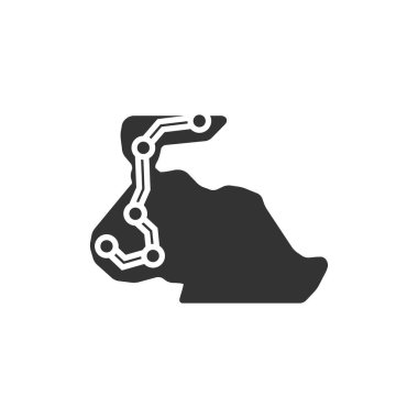Rota harita simgesini ralli