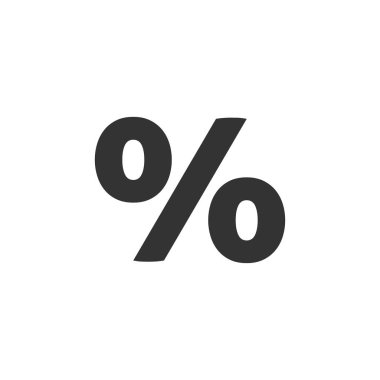 yüzde işareti simgesi