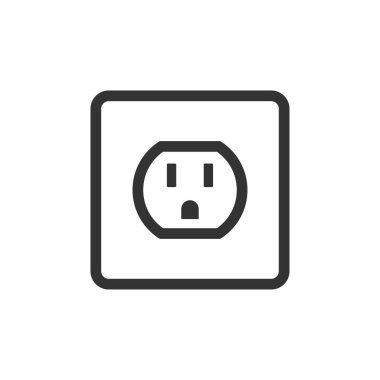 elektrik prizine simgesi