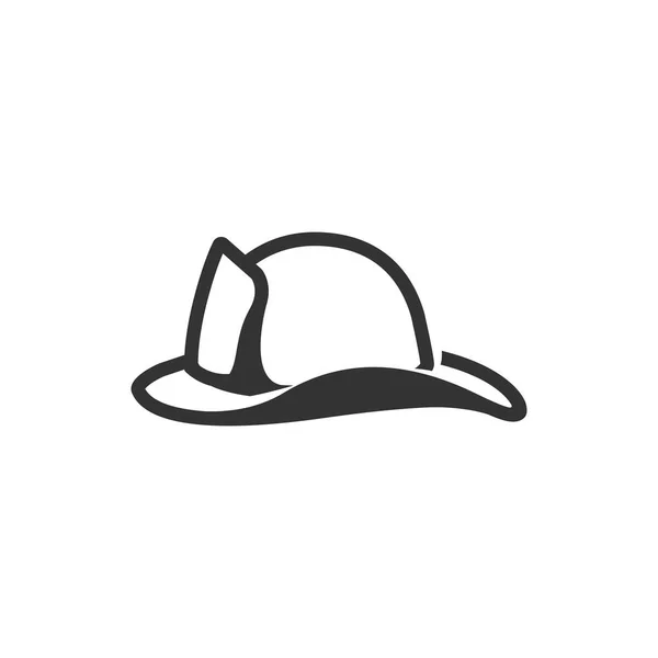 Icono de sombrero de bombero — Archivo Imágenes Vectoriales