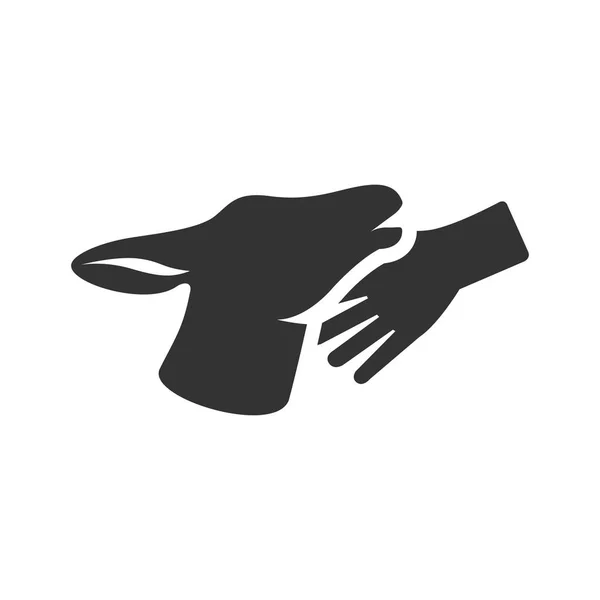 Icono de cuidado animal — Vector de stock