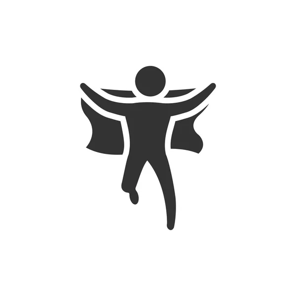 WINING sprinter pictogram — Stockvector