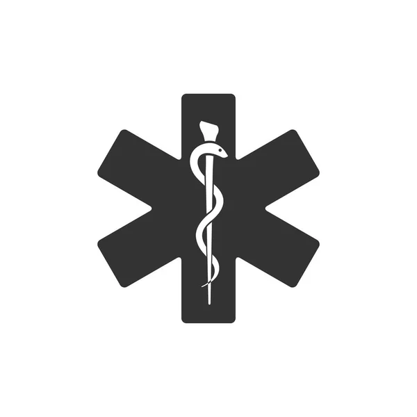 Icono del símbolo médico — Vector de stock