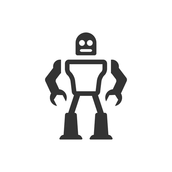 Toy robot icon — Stock Vector