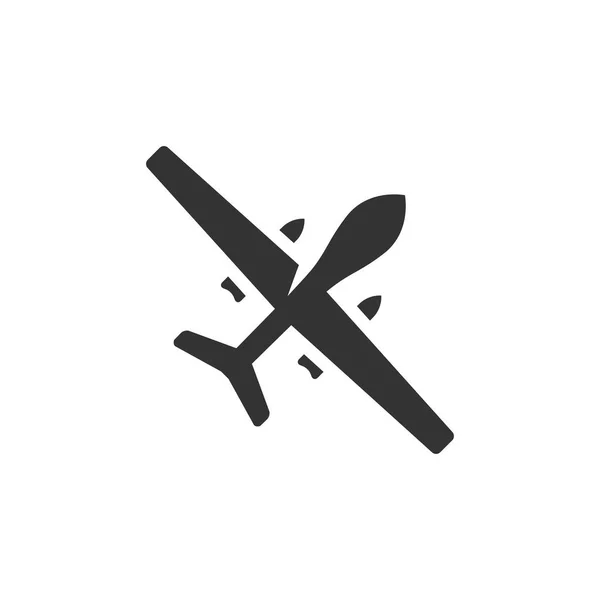 Ikone der unbemannten Luftfahrt — Stockvektor