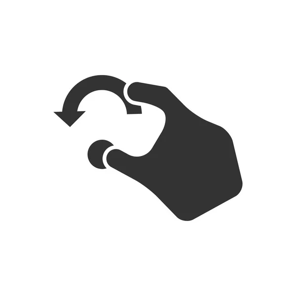 Ícone gesto dedo —  Vetores de Stock