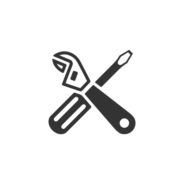 Mechanic tools icon — Stock Vector