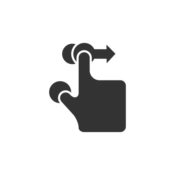 Vinger gebaar pictogram — Stockvector