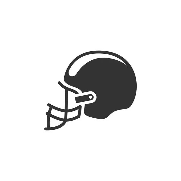 Ícone de capacete de futebol —  Vetores de Stock