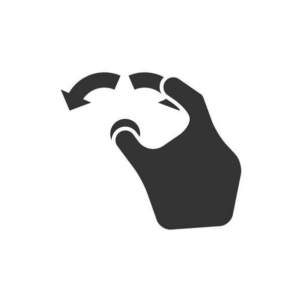 Finger gesture icon