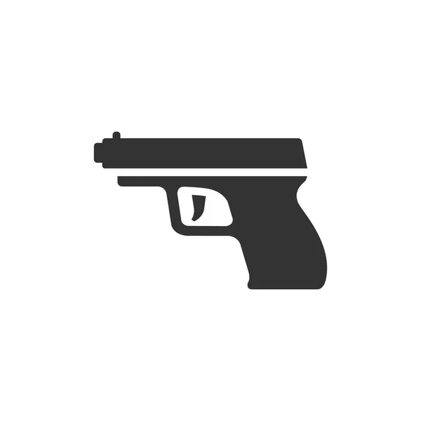 Brazo pistola icono — Vector de stock