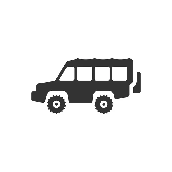 Offroad auto pictogram — Stockvector