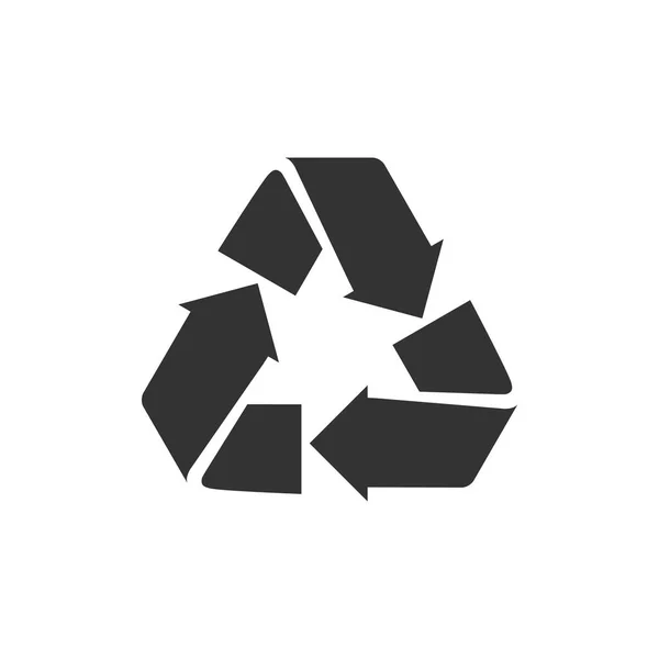 Reciclar icono de símbolo — Archivo Imágenes Vectoriales