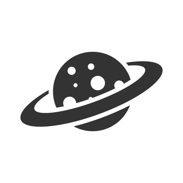 Icoana planetei Saturn — Vector de stoc