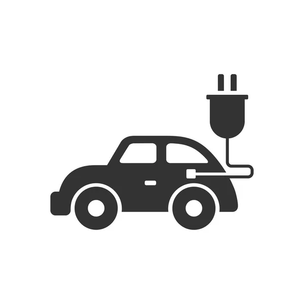 Electric car icon — Stock Vector