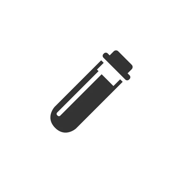 Reagenzglas-Symbol — Stockvektor