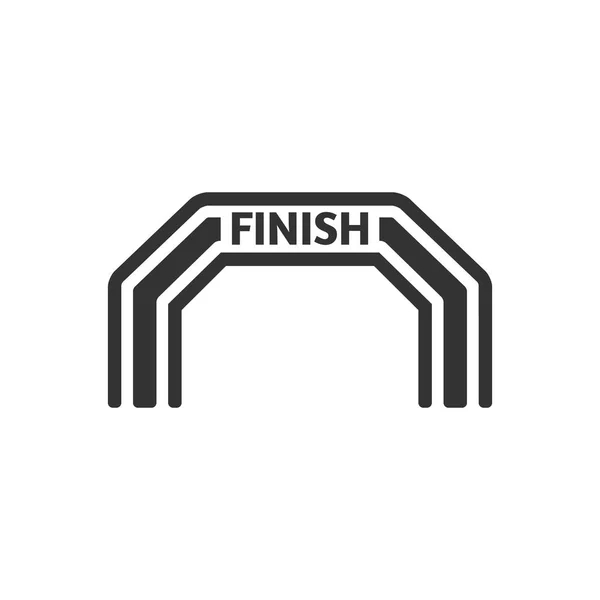 Finish line icon — Stock Vector