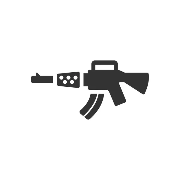 Ícone do rifle de assalto — Vetor de Stock