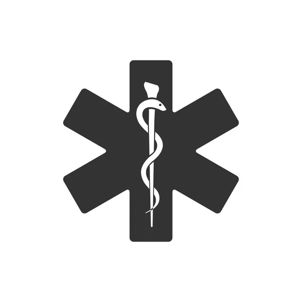 Icono del símbolo médico — Vector de stock