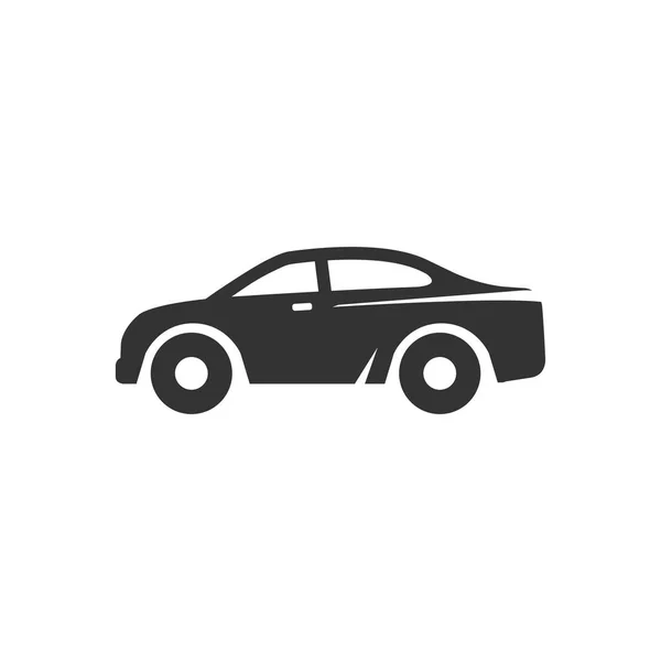 Car icon in single color — Stock Vector