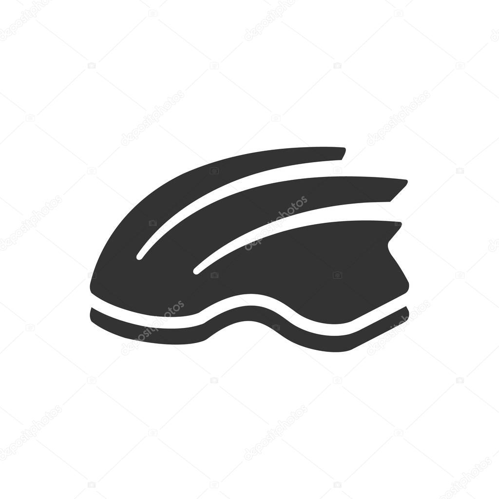 Bicycle helmet icon — Stock Vector © puruan #140256298