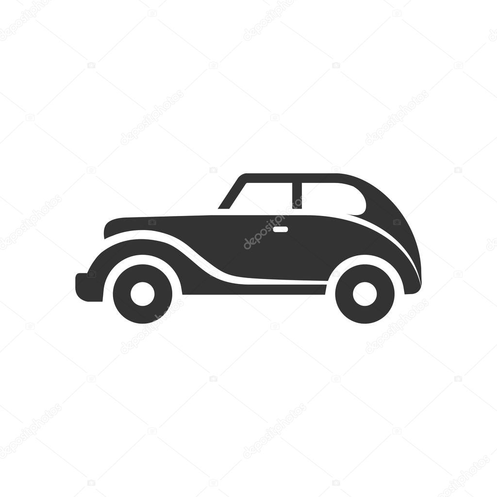 Vintage car icon