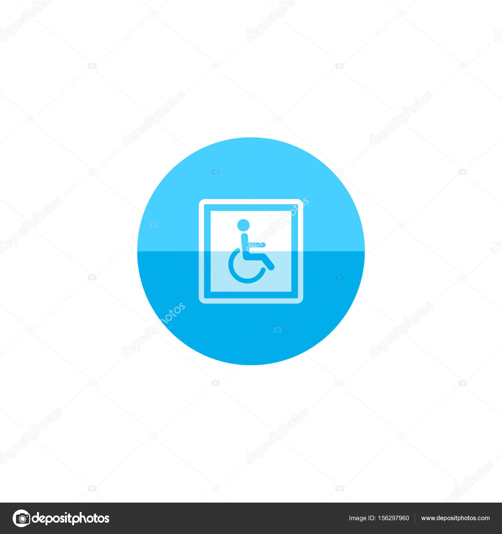 Disabled access icon Stock Vector by ©puruan 156297960
