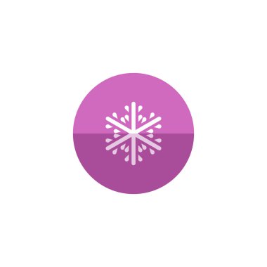 Tasarım kar taneleri simgesinin