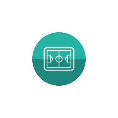 düz renk daire stil ikonu 