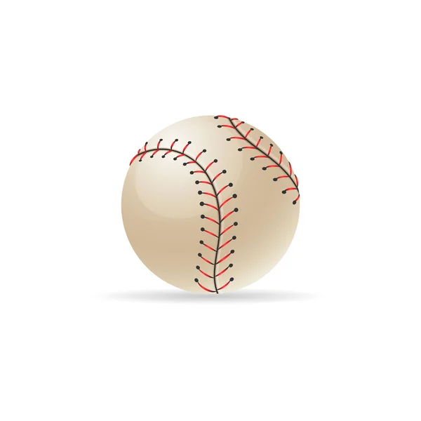 Ikona kolor - Baseball — Wektor stockowy