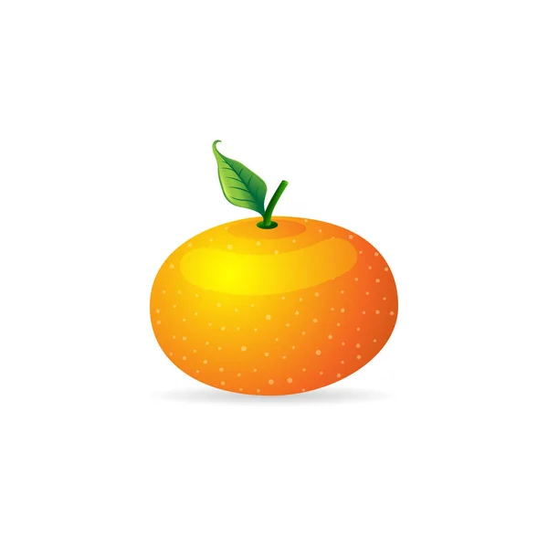 Orangefarbenes Symbol. — Stockvektor