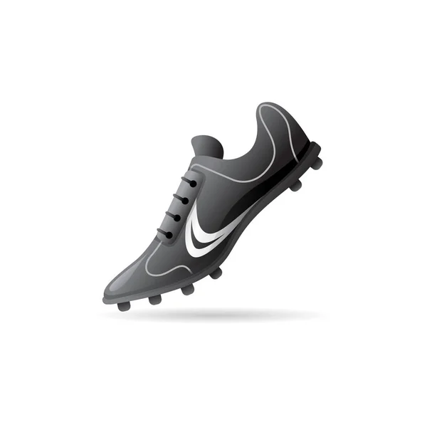 Chaussure de football icône — Image vectorielle
