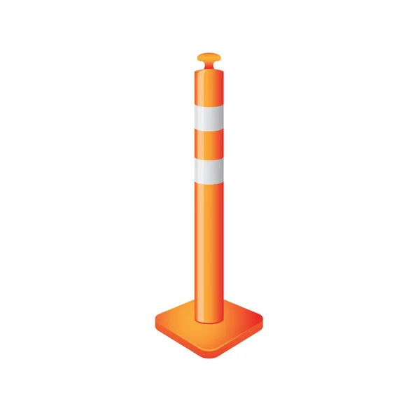 Traffic cone icon — Stock Vector