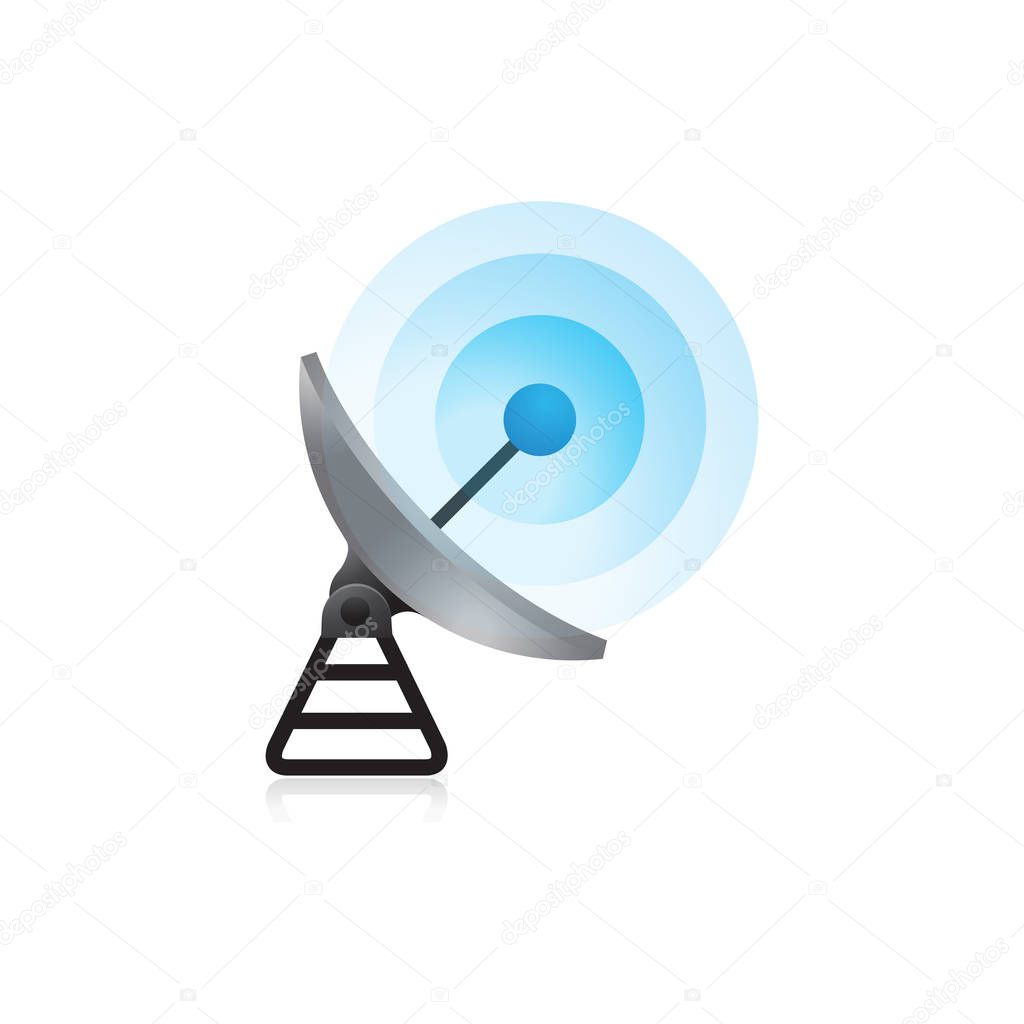 Satellite receiver icon