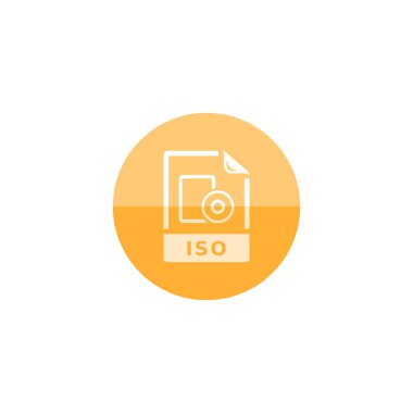 ISO dosya formatı simgesi