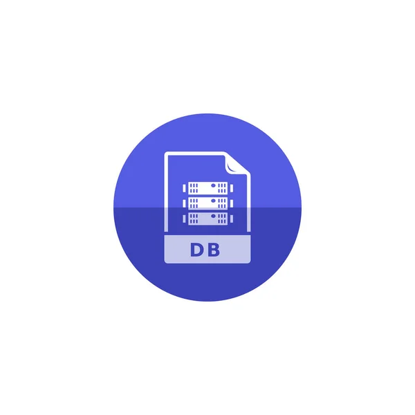 Icona formato file DB — Vettoriale Stock