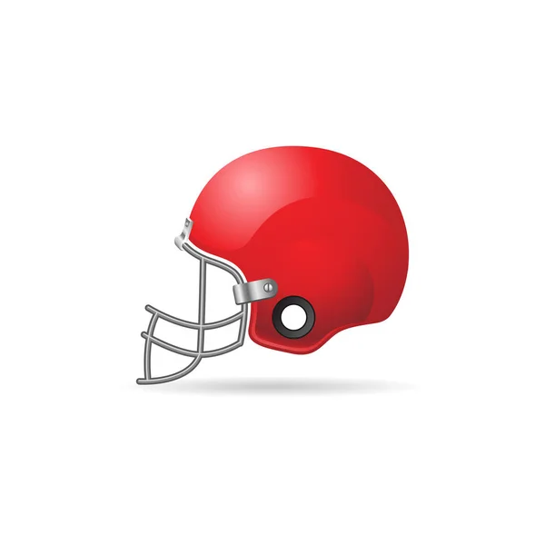Icono casco de fútbol — Vector de stock